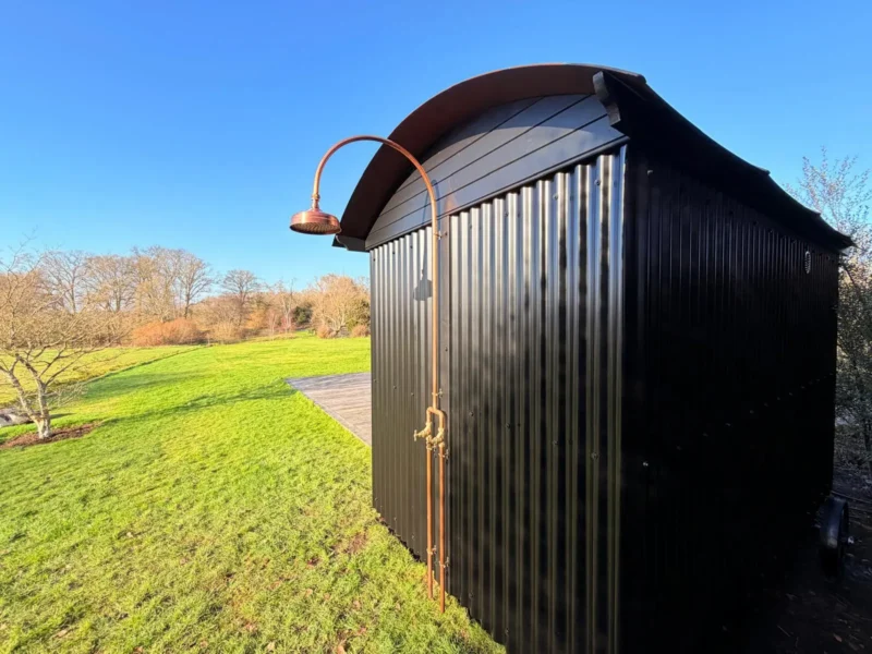 luxury outdoor sauna hut countryside view luxury outdoor sauna hut countryside view
